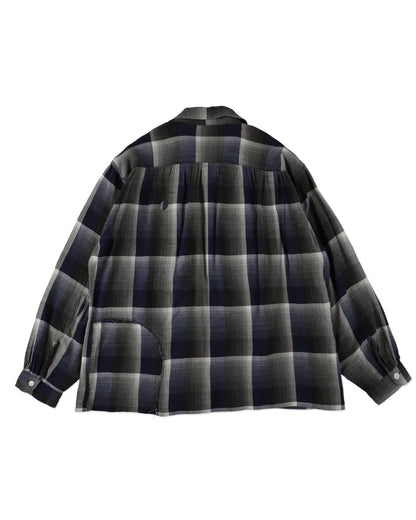 CHECK RAYON SHIRT