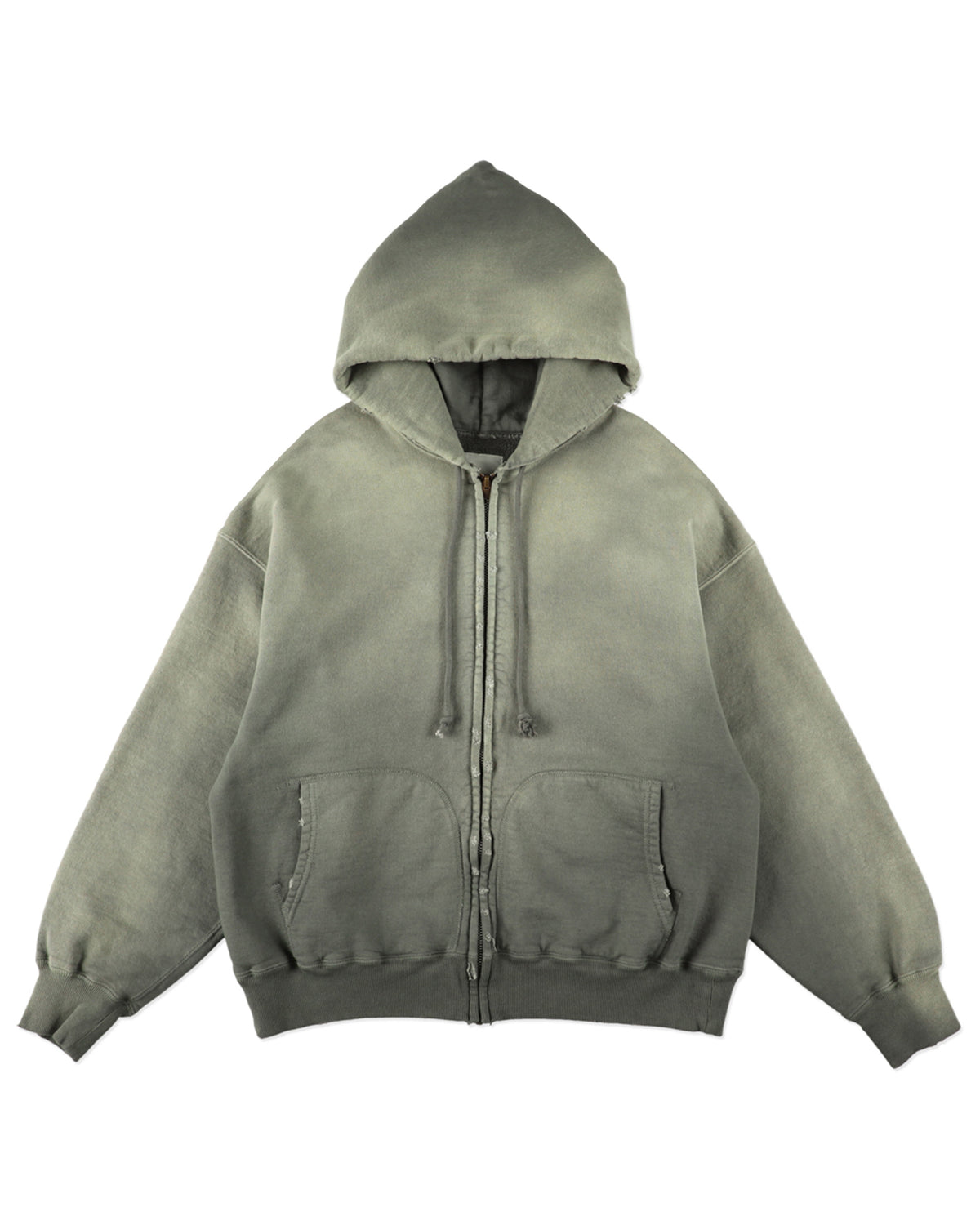 FADED ZIP HOODIE - HONOR NEWSBOY