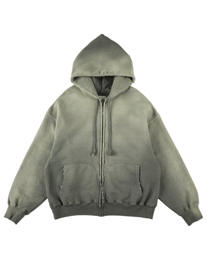 FADED ZIP HOODIE - HONOR NEWSBOY