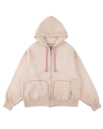OVERFADED ZIP HOODIE