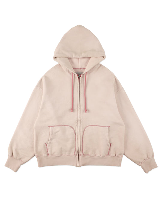 OVERFADED ZIP HOODIE