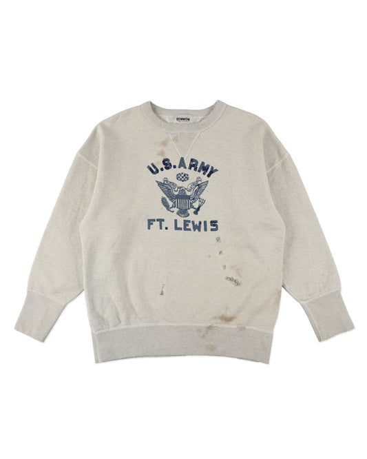 REPAIRED DOUBLE V SWEAT SHIRT - U.S ARMY