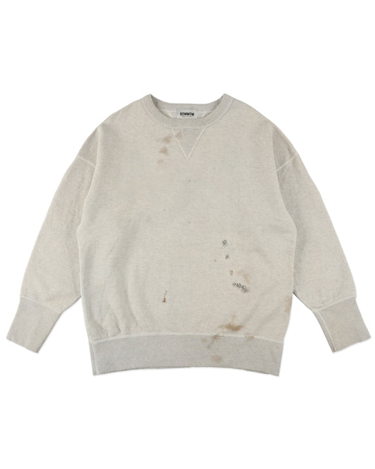 REPAIRED DOUBLE V SWEAT SHIRT
