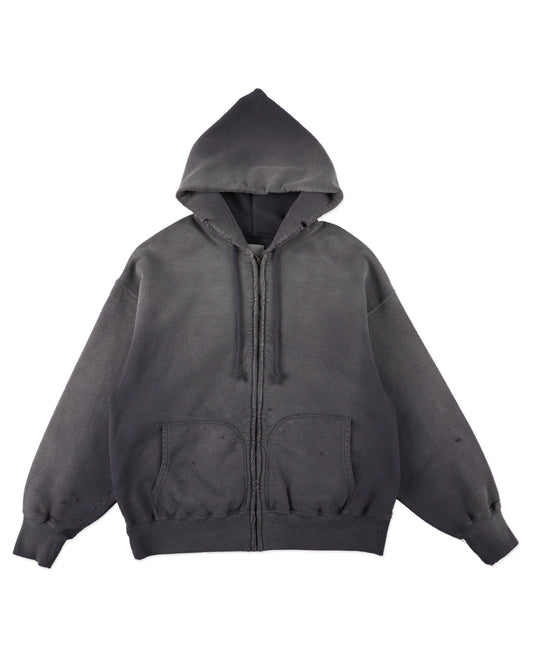 WEATHERED ZIP HOODIE