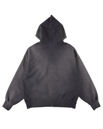 WEATHERED ZIP HOODIE