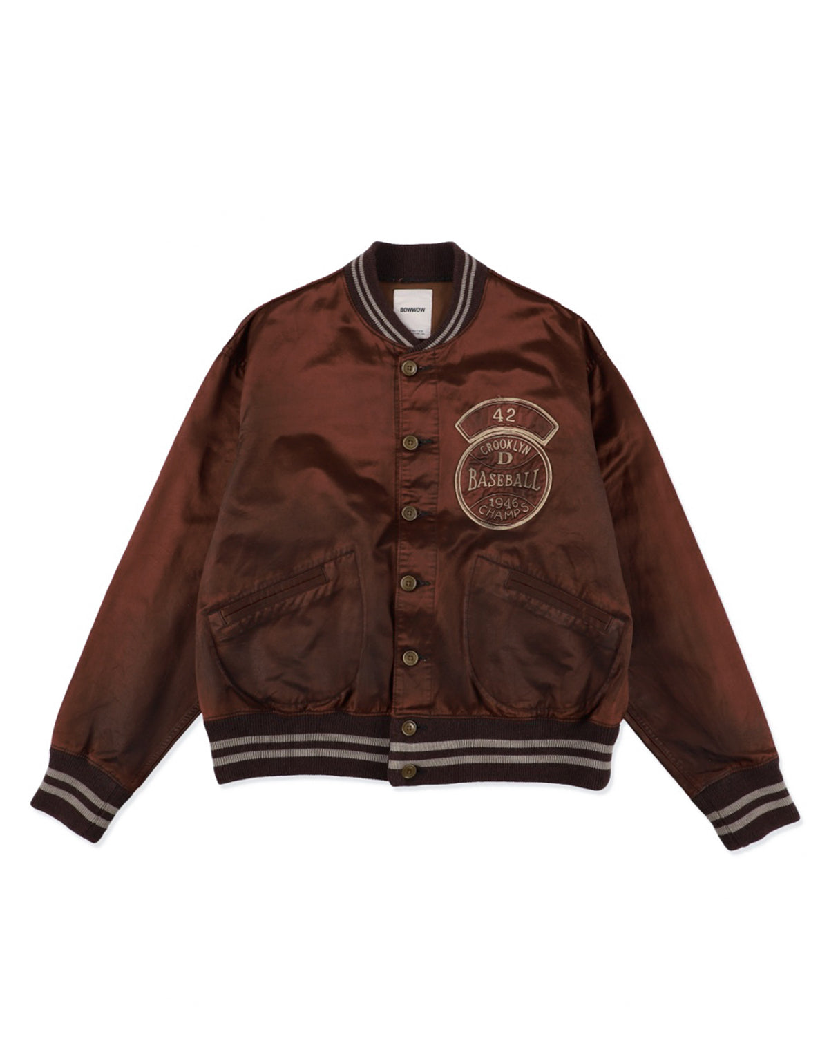 BASEBALL CHAMPION SATIN JACKET AGED