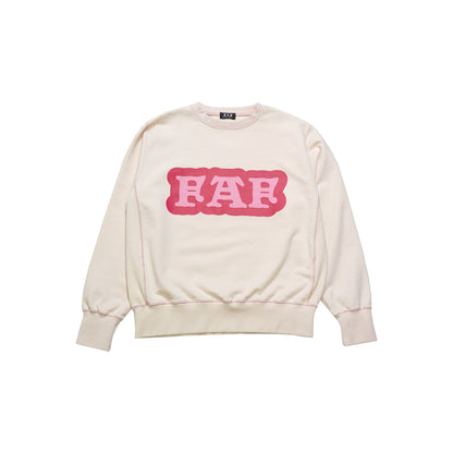 Cracked Commercial Logo Crewneck Sweat