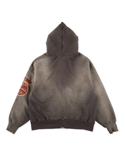 BASEBALL CHAMPION ZIP HOODIE AGED