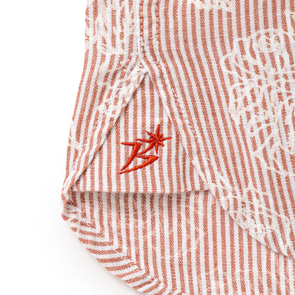 Flower Striped Shirt