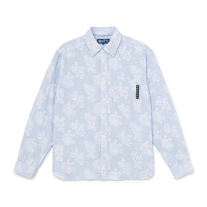 Flower Striped Shirt