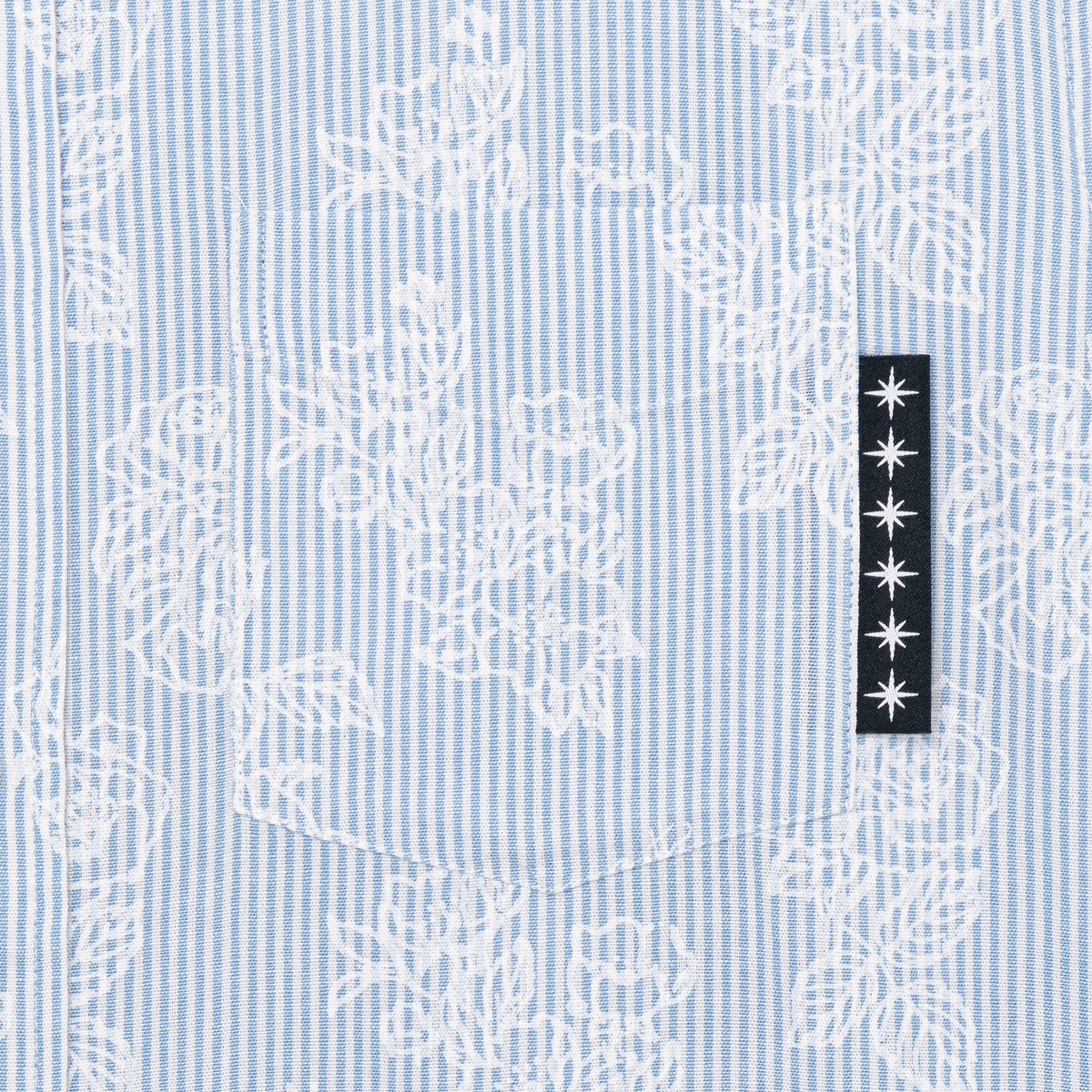 Flower Striped Shirt