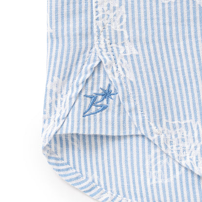 Flower Striped Shirt