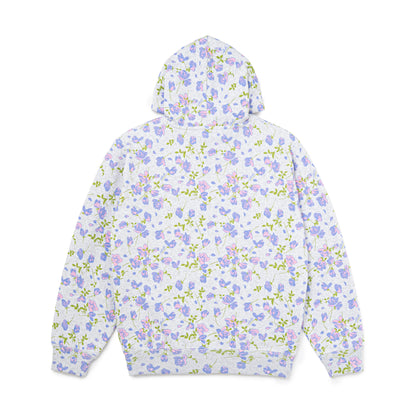 Flower Zip Hoodie