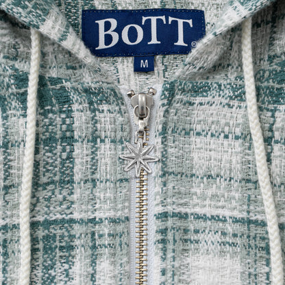 Heavy Check Zip Hoodie