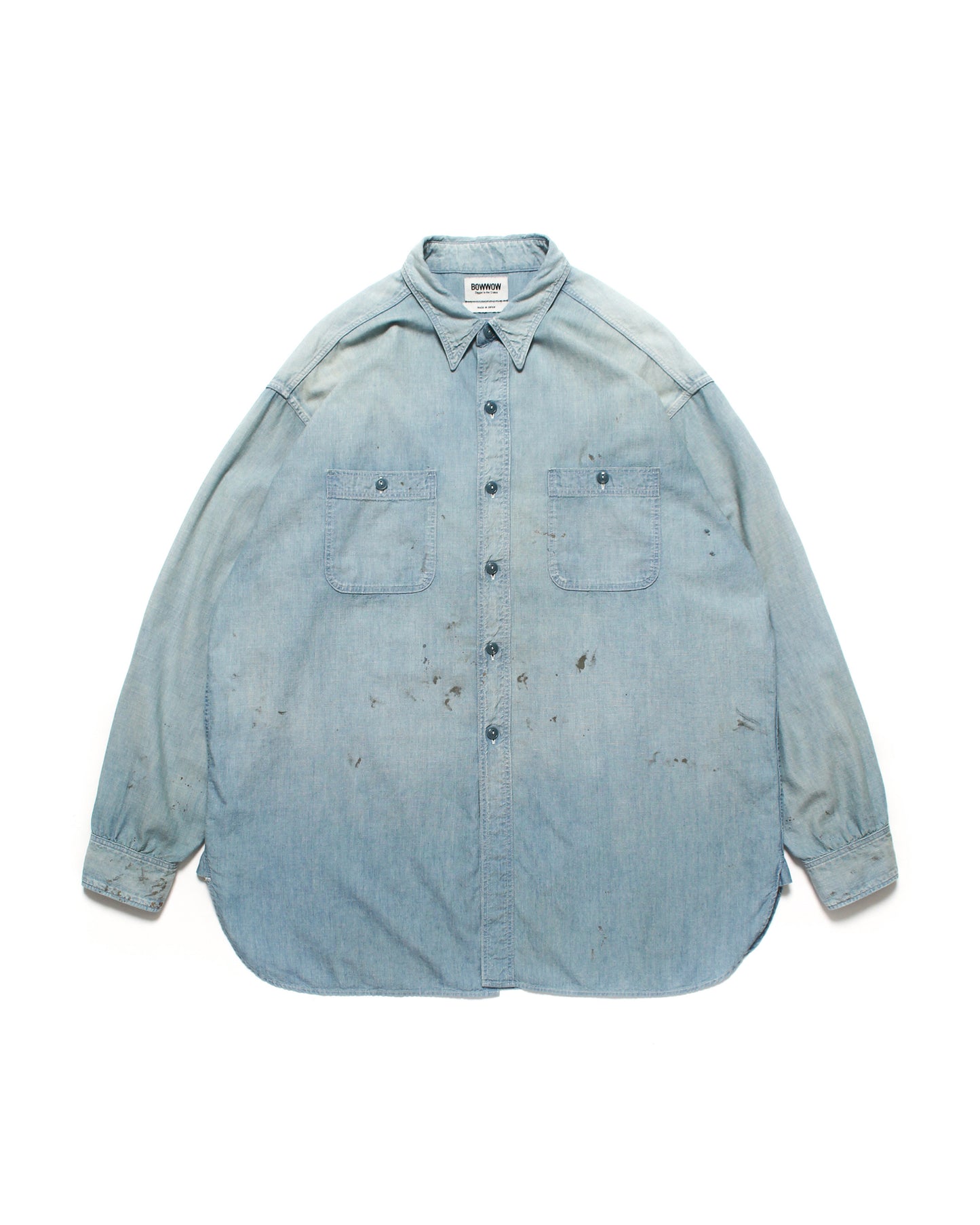 SKETCH ZOMBOO USN CHAMBRAY SHIRT AGED