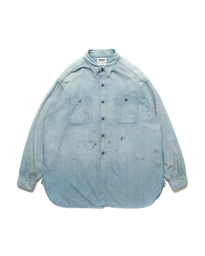 SKETCH ZOMBOO USN CHAMBRAY SHIRT AGED
