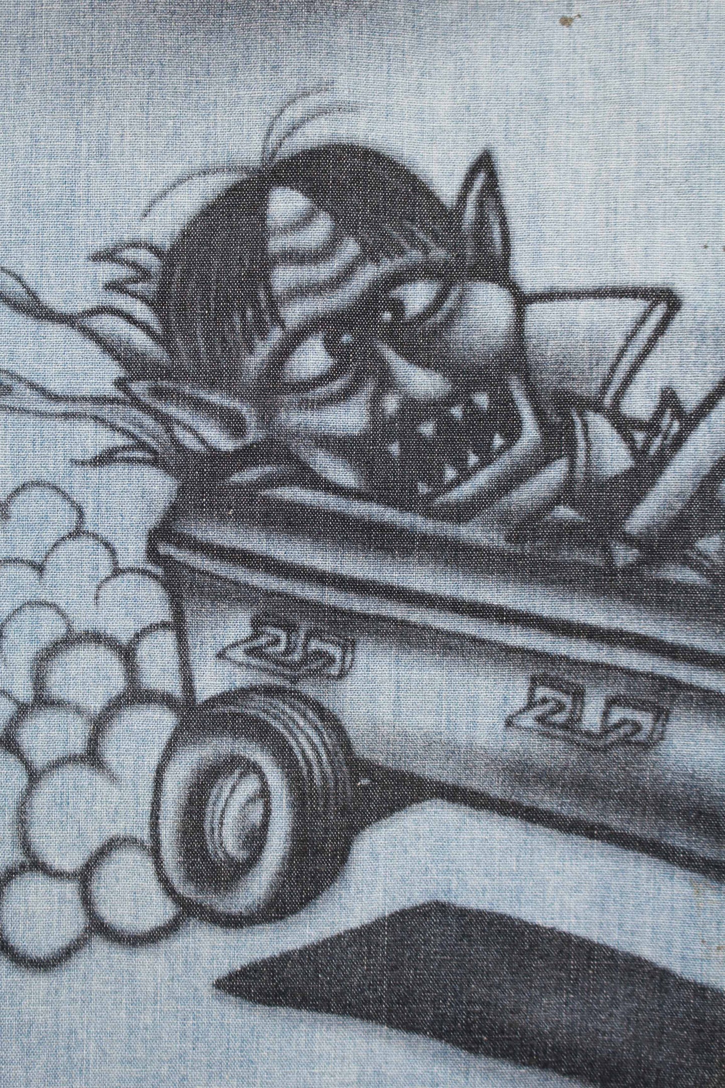 SKETCH ZOMBOO USN CHAMBRAY SHIRT AGED