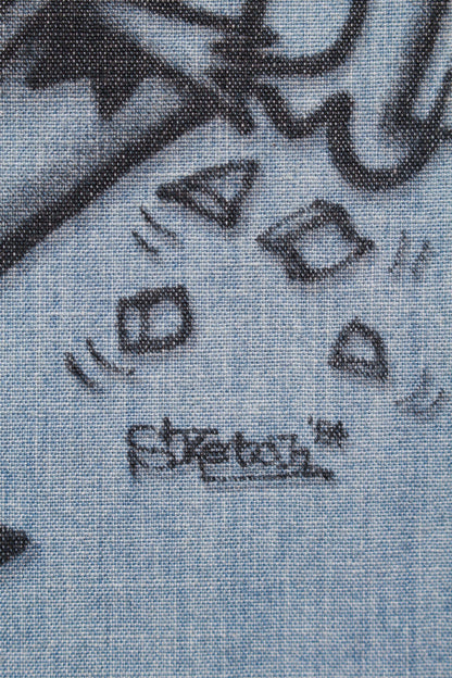 SKETCH ZOMBOO USN CHAMBRAY SHIRT AGED