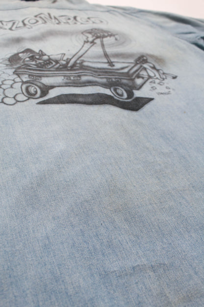 SKETCH ZOMBOO USN CHAMBRAY SHIRT AGED
