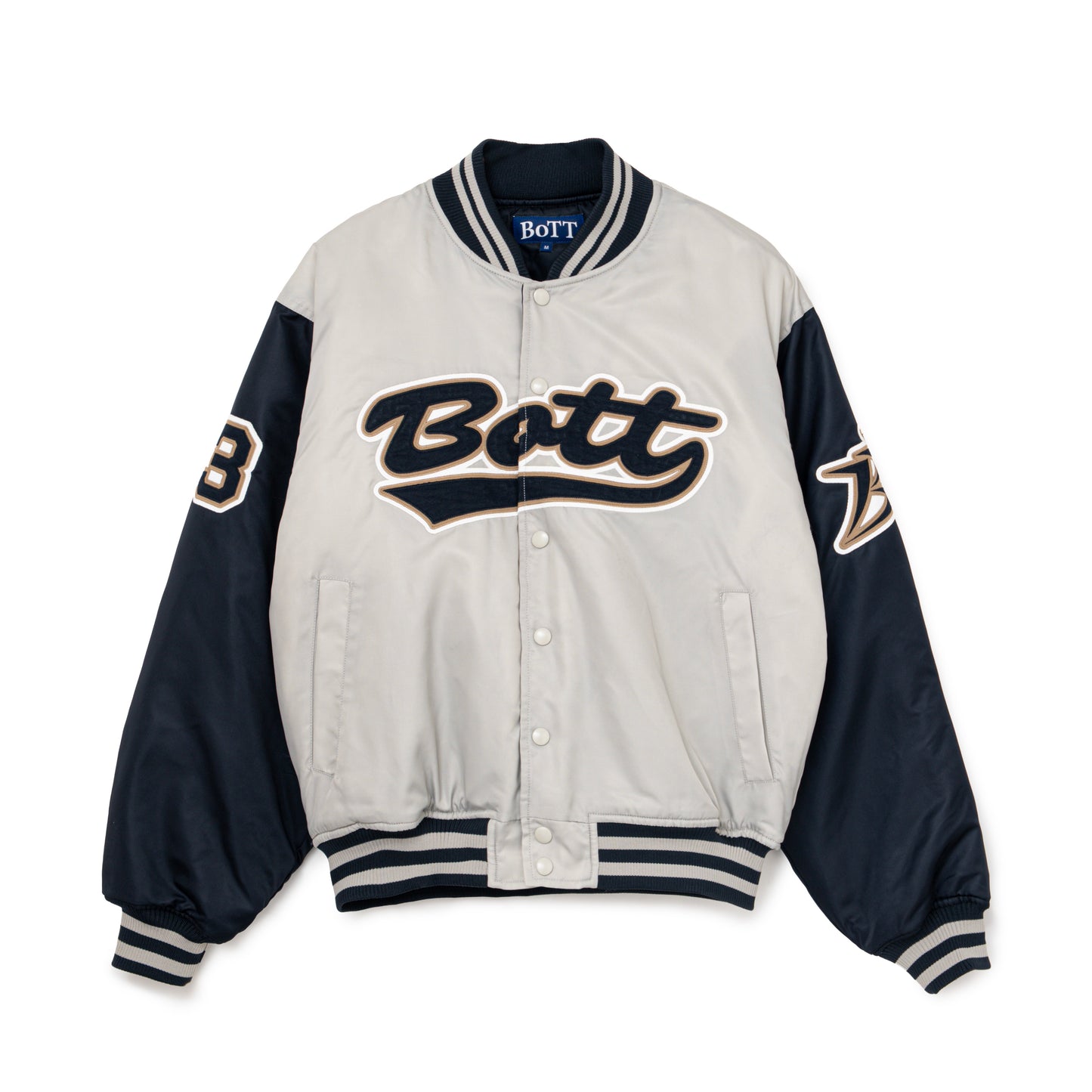 Nylon Varsity Jacket