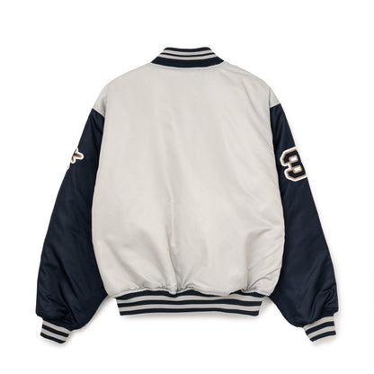Nylon Varsity Jacket