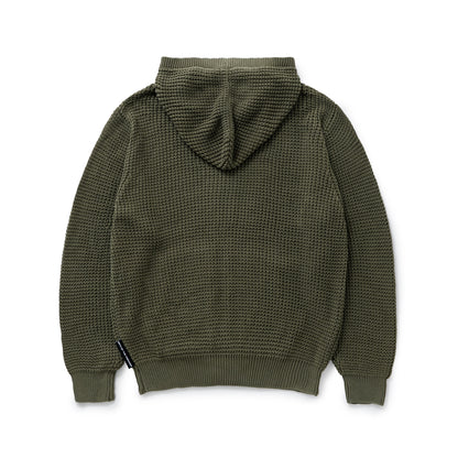 Knit Zip Hoodie