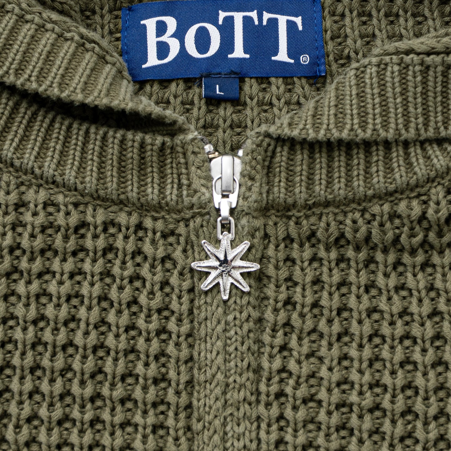 Knit Zip Hoodie