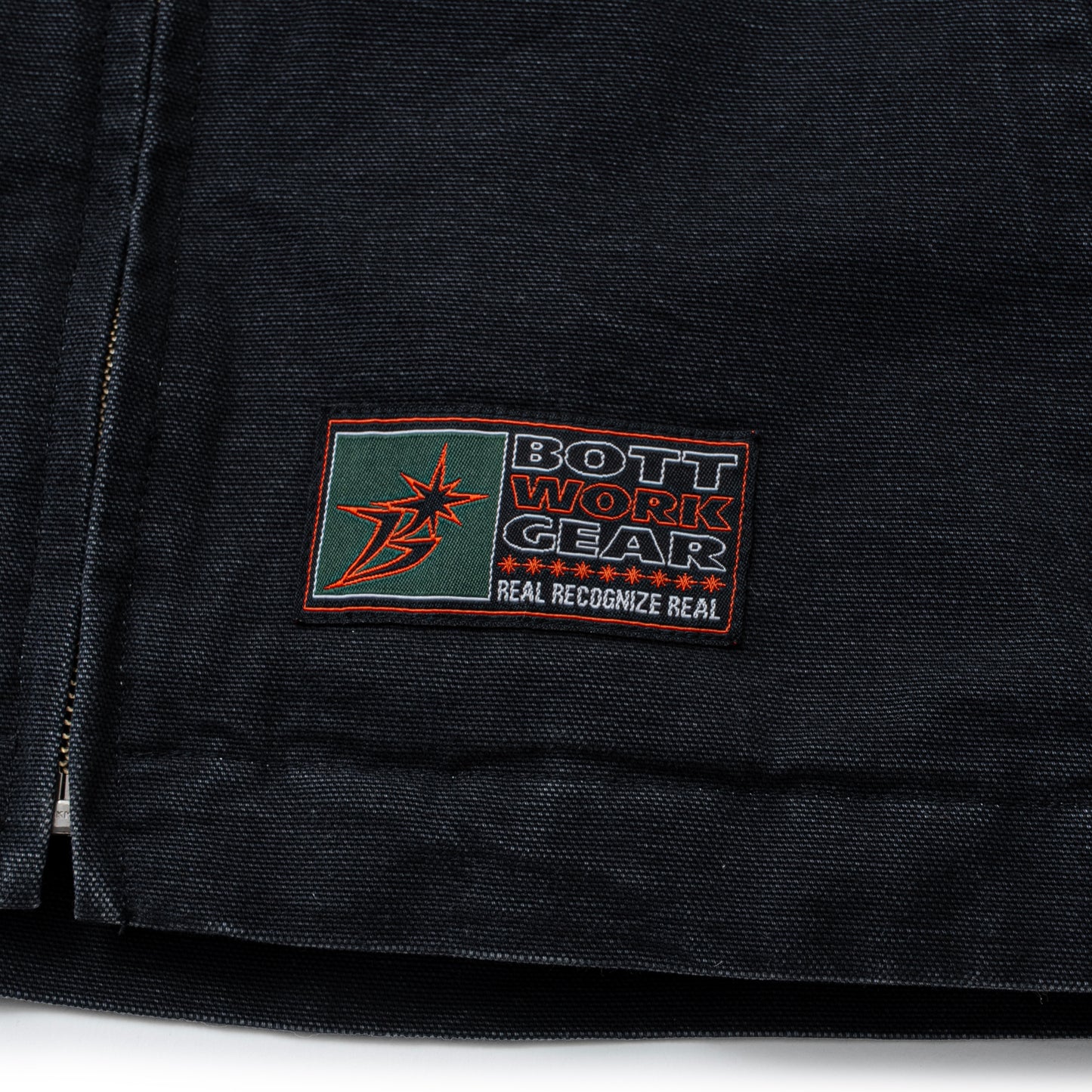 Leather Collar Work Jacket