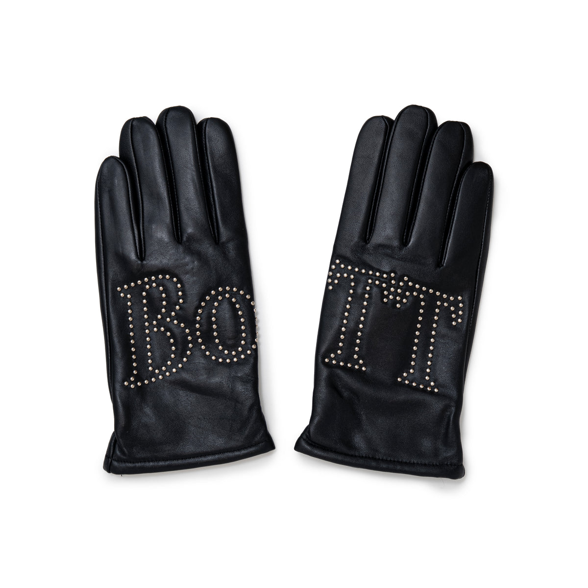 OG Logo Studded Leather Glove