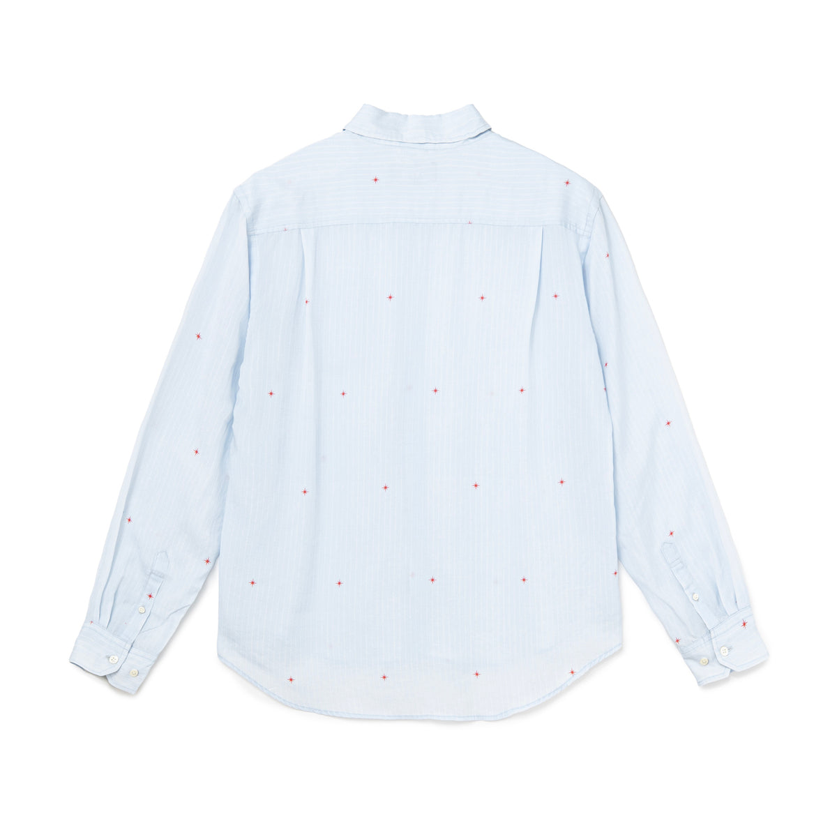 Printed Sparkle Striped Shirt