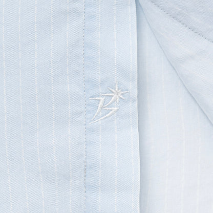 Printed Sparkle Striped Shirt