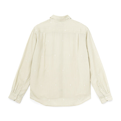 Printed Sparkle Striped Shirt